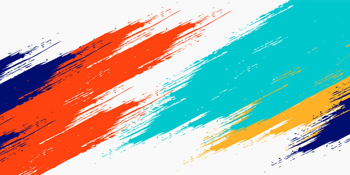 The banner design has the concept of celebrating National Sports Day with athletes from football, badminton, basketball and martial arts. National sports game concept. grunge style athlete silhouette.