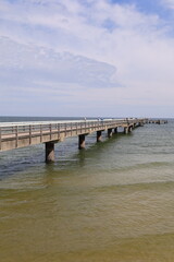 Obraz premium Am Strand von Ahlbeck auf der Ostseeinsel Usedom 