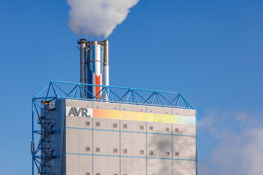 Waste incinerator factory of the Dutch AVR company in Duiven, The Netherlands on February 4, 2026