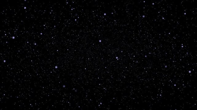 alpha PNG. Looping zoom in particles dust animation. Fly in through particles template. Combine with your video or make parallax photo animated. Galaxy stars or snow particles 4k video.black screen.4k