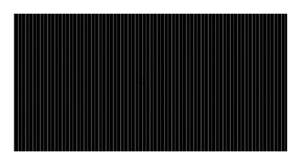 Abstract vertical black and white barcode pattern with thin white lines on a dark background