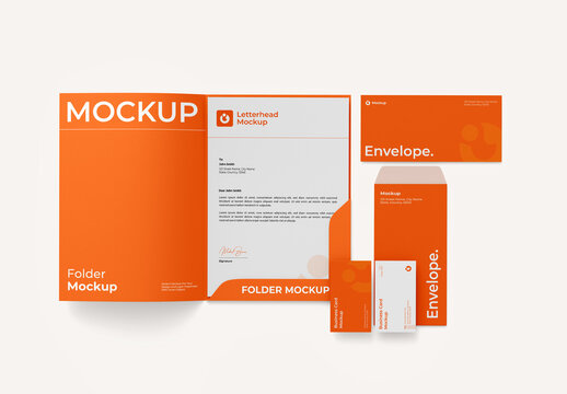 Business Stationery Mockup Collection