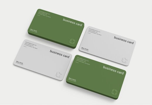 Modern Business Card Mockup Template