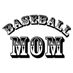 Baseball Mom SVG, Sports Mama Shirt PNG