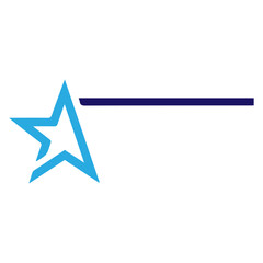 Obraz premium modern star emblem vector , unique design for logo, badge, emblem.