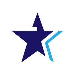 Obraz premium modern star emblem vector , unique design for logo, badge, emblem.