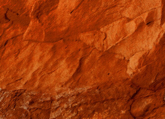 Obraz premium Rich Reddish-Brown Sandstone Texture Background