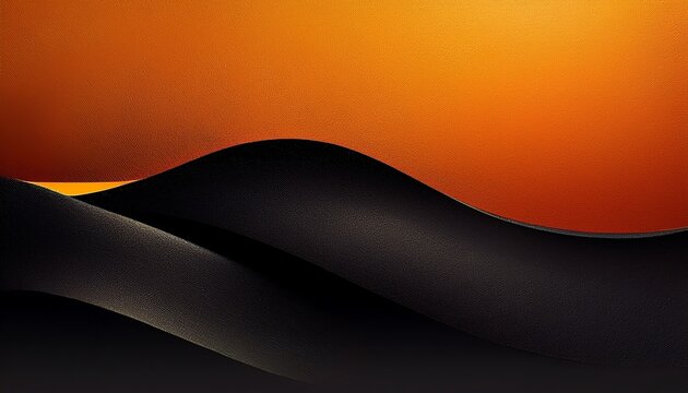black and orange gradient background with grainy texture
