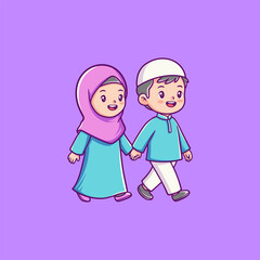 Muslim Couple Ramadhan