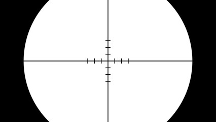 ロックオン 射撃 スコープ 素材 16:9サイズ