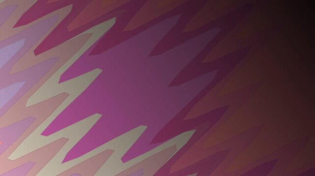 Abstract geometric shapes forming a dynamic pattern with purple tones and zigzag lines