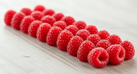 raspberry on a wooden background