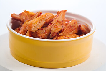 Spicy Chicken Cartilage as a Snack with Drinks