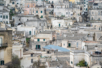 Matera– a city carved into the rock. The historic part of Matera, Italy. © Tomasz Warszewski