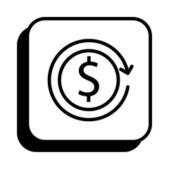 Obraz premium ROI Return - Line Expanded