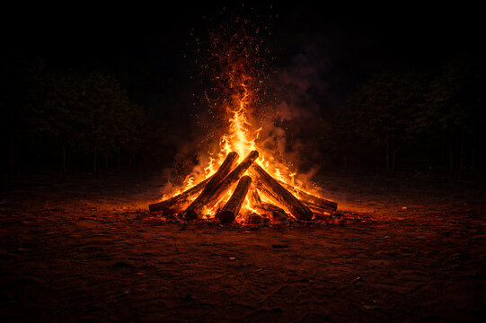 Night Bonfire Ritual &ndash; Spiritual Bonfire Dhulandi Dhulivandan Dol Jatra Dol Purnima Dol Yatra Yaosang Shigmo Hola Mohalla Manjal Kuli Kama Dahanam Kamuni Punami Phagwah Fagua Khadi Holi