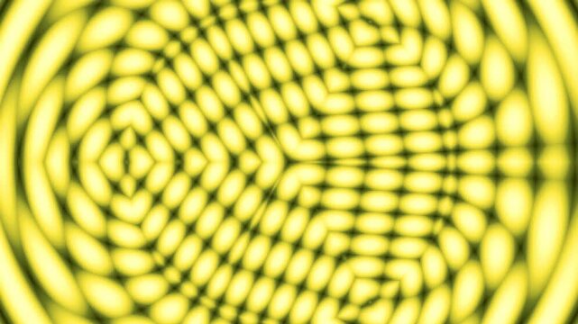 Abstract Pink Pattern with Dynamic Circular Waves and Ripples