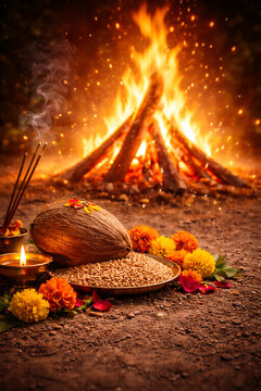 Sacred Holika Flames &ndash; Spiritual Bonfire Dhulandi Dhulivandan Dol Jatra Dol Purnima Dol Yatra Yaosang Shigmo Hola Mohalla Manjal Kuli Kama Dahanam Kamuni Punami Phagwah Fagua Khadi Holi