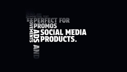 Kinetic Typography Animations