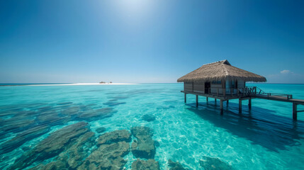 Maldives Overwater Villa - Masterpiece Tropical Paradise.