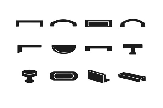 Image generation solid icon aesthetic simple essential silhouette design vector outline clean