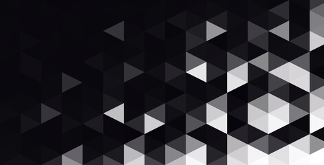 Fototapeta premium a digital abstract artwork featuring a pattern of colorful geometric triangles, commonly used for creative purposes, modern branding, annual report covers, brochures, or digital media
