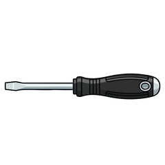 Flat Head Screwdriver Tool for Assembly and Repair Tasks