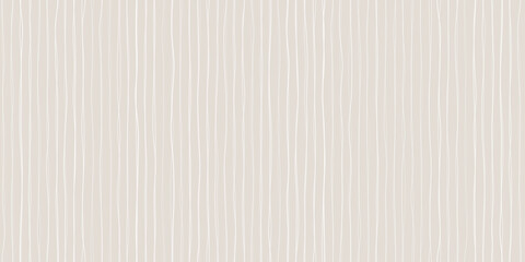 Delicate watercolor stripe pattern in ivory and beige tones. Hand-painted seamless background with thin vertical lines, perfect for baby textiles and girly designs