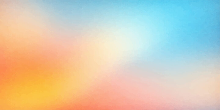 An abstract watercolor background with a bright rainbow gradient texture and colorful light patterns creates a vibrant vector wallpaper design featuring soft motion blur and copy space for art