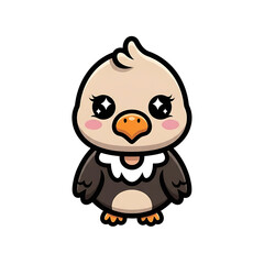 Fototapeta premium Cute Bird Cartoon. (5)