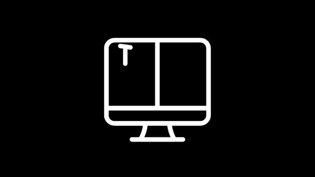 Computer screen displaying text editor with document and formatting tools