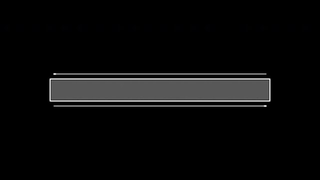 Animated callout elements lower third bar title graphic overlay information suitable for displaying text, names, or key messages in videos and presentations.