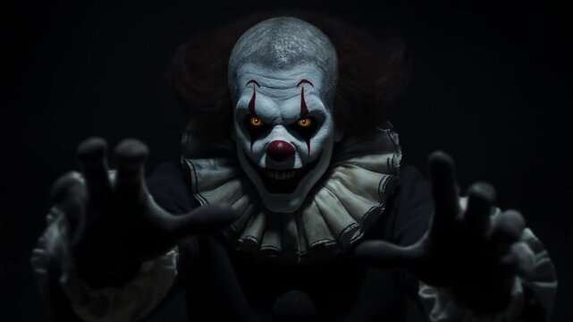 Nightmare Clown - A Terrifying Descent into Darkness and Fear.