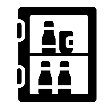 Minibar drink Solid icon