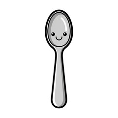 Cute Spoon Character. (1)