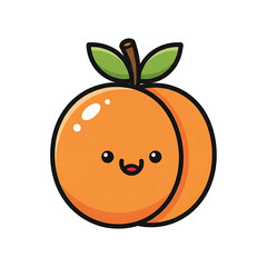 Cute Peach Cartoon. (26)