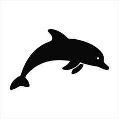 Dolphin Jumping Out of Ocean Water Marine Wildlife Photography