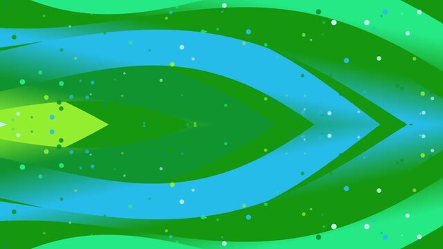 abstract green background with curves