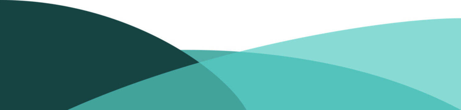 Wavy cruve corner for business, company background. Business abstract header and footer. Vector isolated.