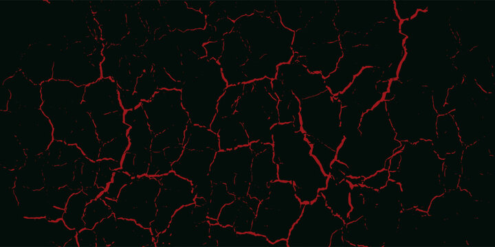 black red dragon decal brush fire volcano lava sakura Asia Japan anime style illustration sporty background banner, vector.