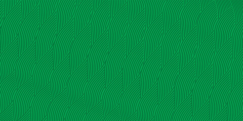 farm green banner, organic abstract background with fields. wavy green lines, natural organic products. ecology background. striped farmer green Pattern