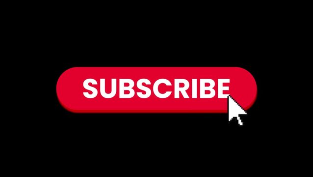 Subscribe button with red arrow