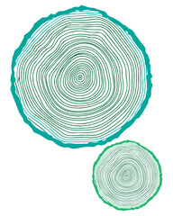 Tree Rings Illustration