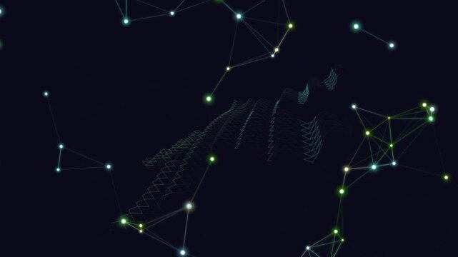 Constellation Animation Night Sky.