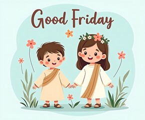Good Friday Illustration image holiday 