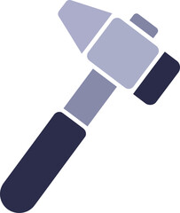 Neurology reflex hammer vector illustration medical tool