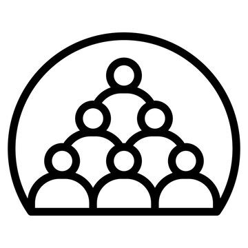 comunity, population icon