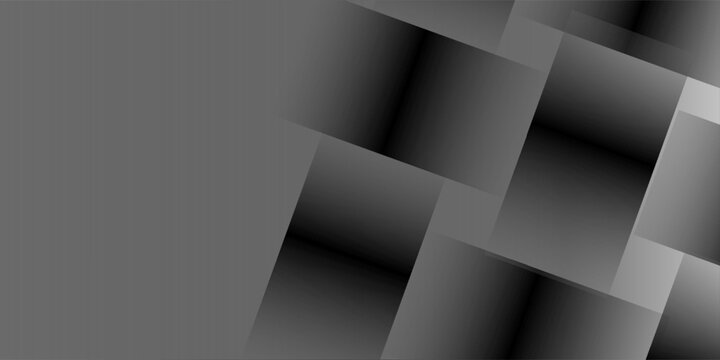 Abstract Black Grey Wavy Lines Technology Background. Modern Dark Blue Gradient with Glowing Lines, Shiny and Diagonal Geometric Shapes, for Brochures, Covers, Posters, Banners, Websites, Headers