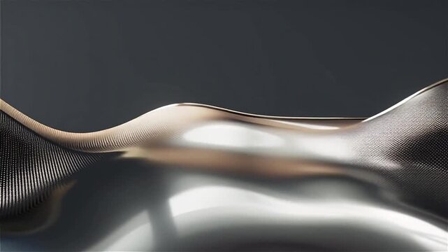 Ultra premium liquid titanium surface morphing slowly