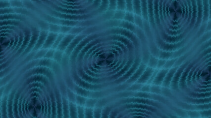 Dark teal abstract background featuring dynamic swirling ripple distortions and layered liquid wave textures, creating a futuristic vortex-like effect ideal for technology, energy, sound visualization